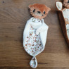 Duo de doudous loutres