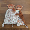 Duo de doudous loutres