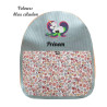 Sac à dos brodé motif licorne
