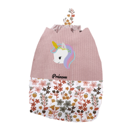 Sac coulissant bouille licorne