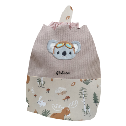 Sac coulissant koala aviateur