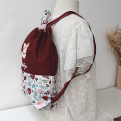 Sac coulissant lapinette