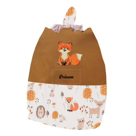 Sac coulissant renard roux