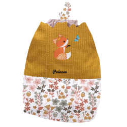 Sac coulissant renarde au papillon