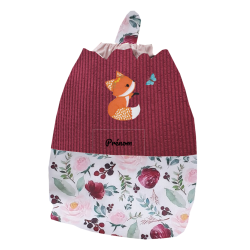 Sac coulissant renarde au papillon