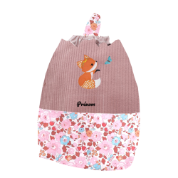 Sac coulissant renarde au papillon