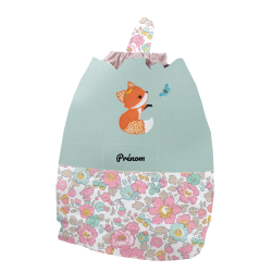 Sac coulissant renarde au papillon