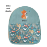 sac à dos façade brodée Renarde