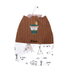 Sac coulissant hibou indien