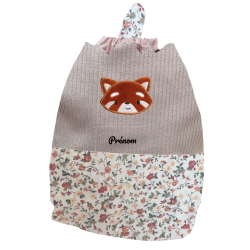 Sac coulissant panda roux