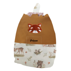 Sac coulissant panda roux