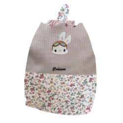 Sac coulissant lapin aviateur