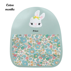 Sac brodé lapinette
