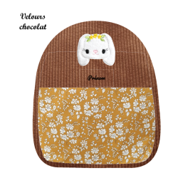 Sac brodé lapinette bélier