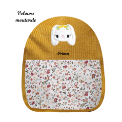 Sac brodé lapinette bélier
