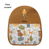 Sac façade brodée tigre