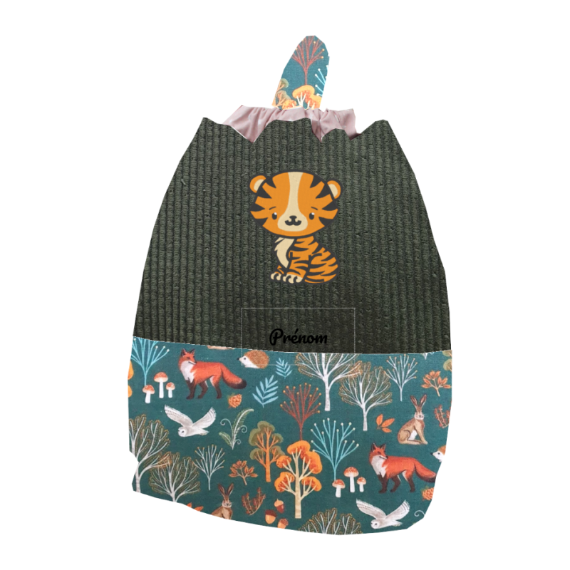 Sac coulissant tigre Sac coulissant tigre
