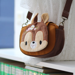 Sac bandoulière écureuillette