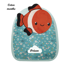 Sac à dos poisson clown