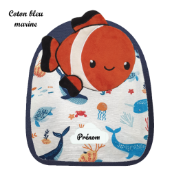 Sac à dos poisson clown
