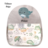 Sac brodé baleine