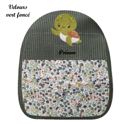 Sac brodé tortue