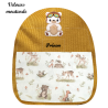 Sac à dos brodé ourson aviateur