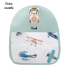 Sac à dos brodé ourson aviateur