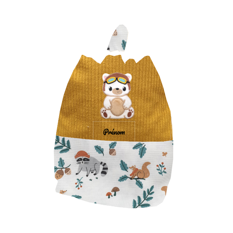Sac coulissant ourson Sac coulissant ourson