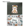 Carnet de santé ourson aviateur