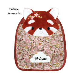 Sac à dos panda rousse