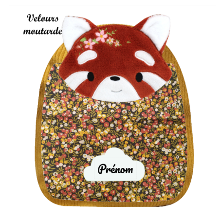 Sac à dos panda rousse