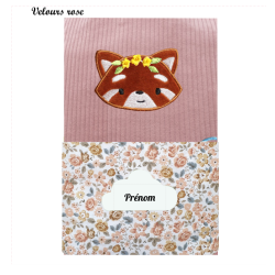 Carnet de santé panda roux