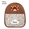 Sac brodé panda rousse