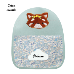 Sac brodé panda rousse