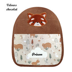 Sac à dos pandas roux