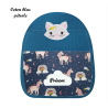 Sac à dos chat brodé