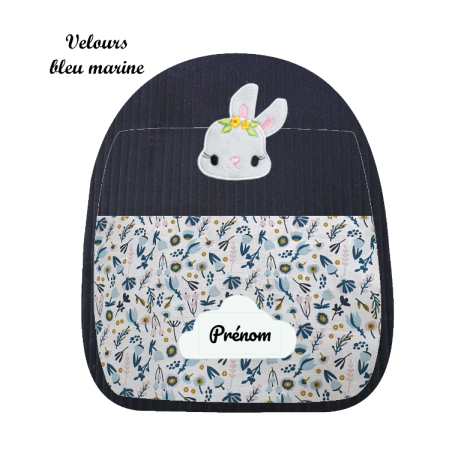 Sac brodé lapinette