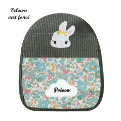 Sac brodé lapinette