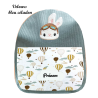 Sac brodé lapin aviateur