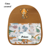 Sac façade brodée tigre