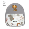 Sac façade brodée tigre