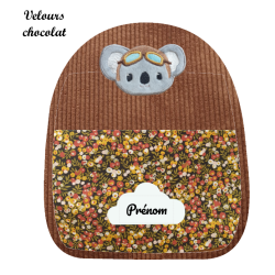 Sac brodé koala