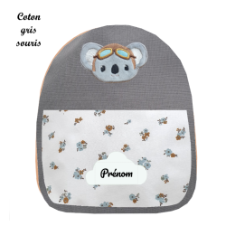 Sac brodé koala