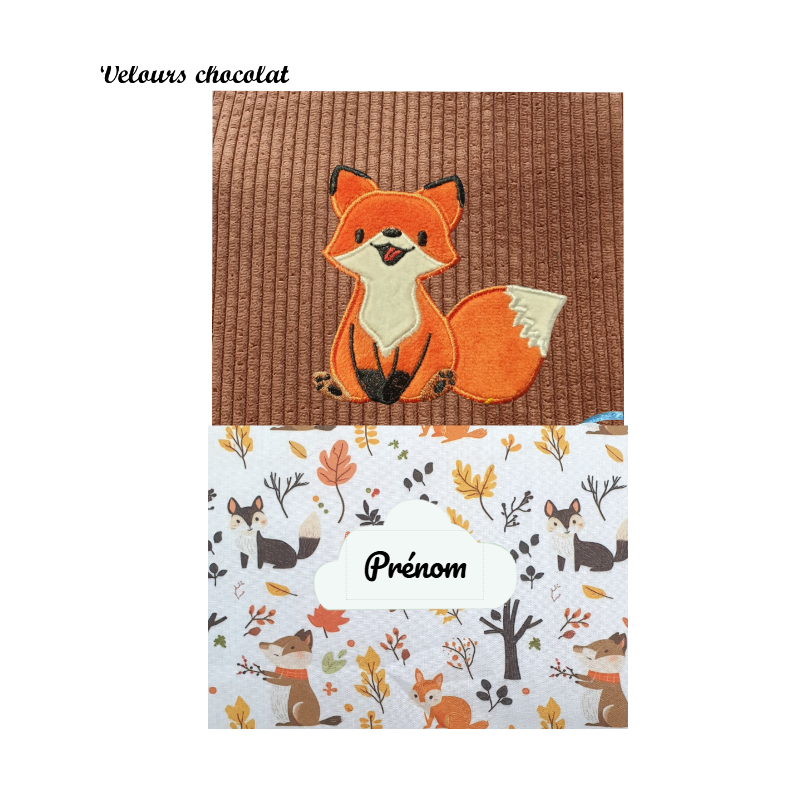 Carnet de santé renard roux