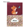 Carnet renarde au papillon