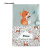 Carnet renarde au papillon