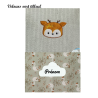 Housse de carnet bouille biche