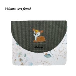 Pochette bichette brodée