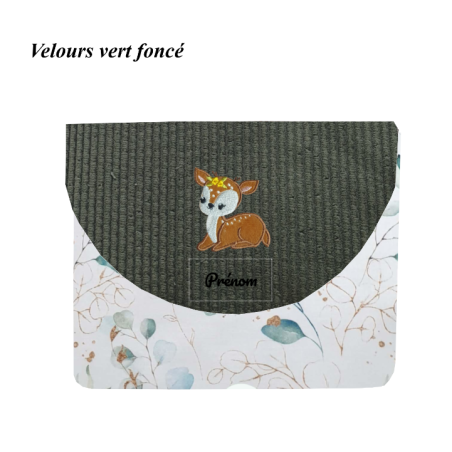 Pochette bichette brodée